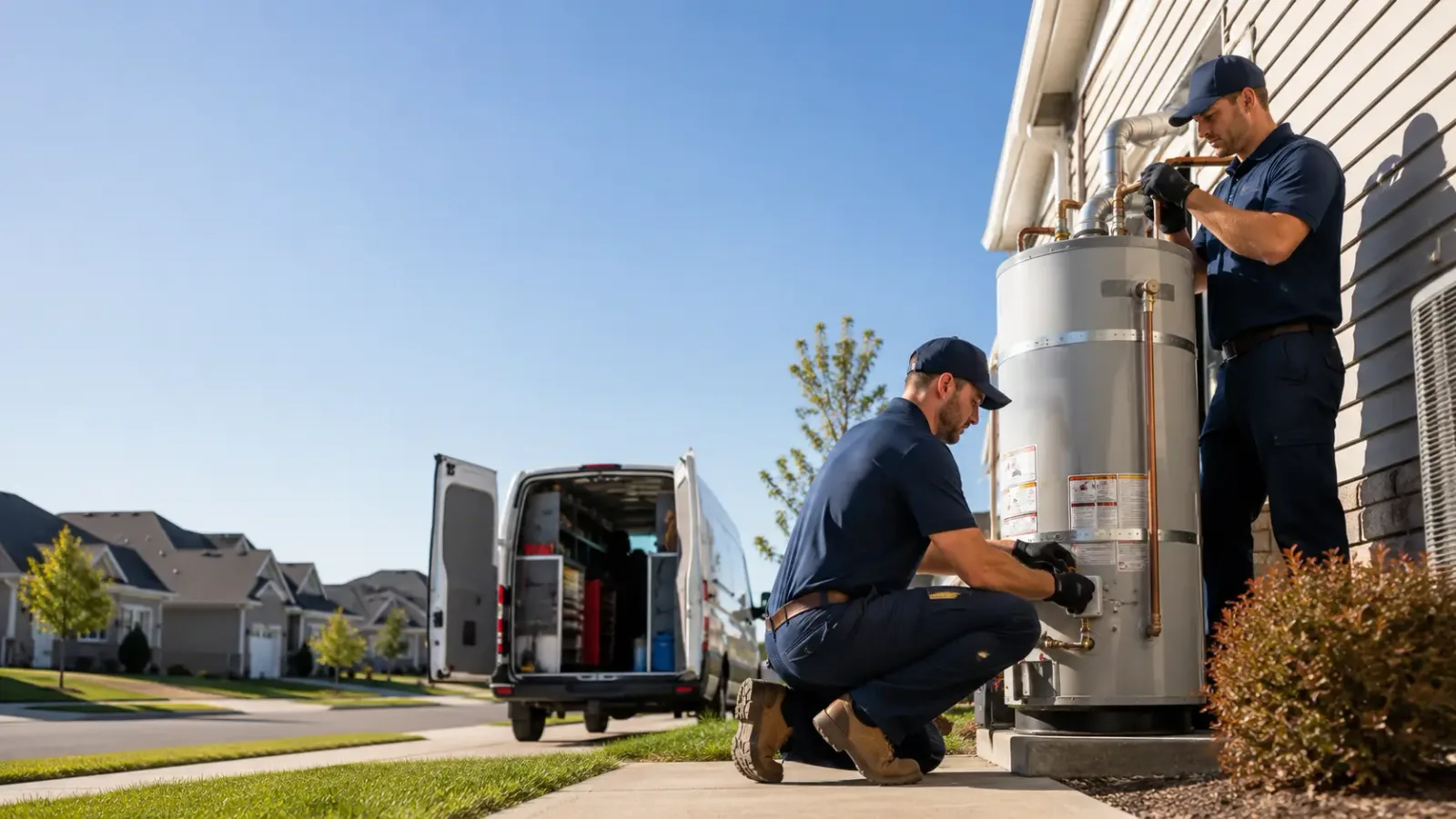 Water Heater Installation in Round Top, TX